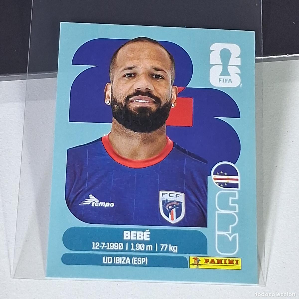 Cromos de Futebol: A36 CPV20 BEB&Eacute; 20 CABO VERDE MUNDIAL CAPE CPV MUNDIAL FIFA WORLD CUP 2026 STICKER PANINI