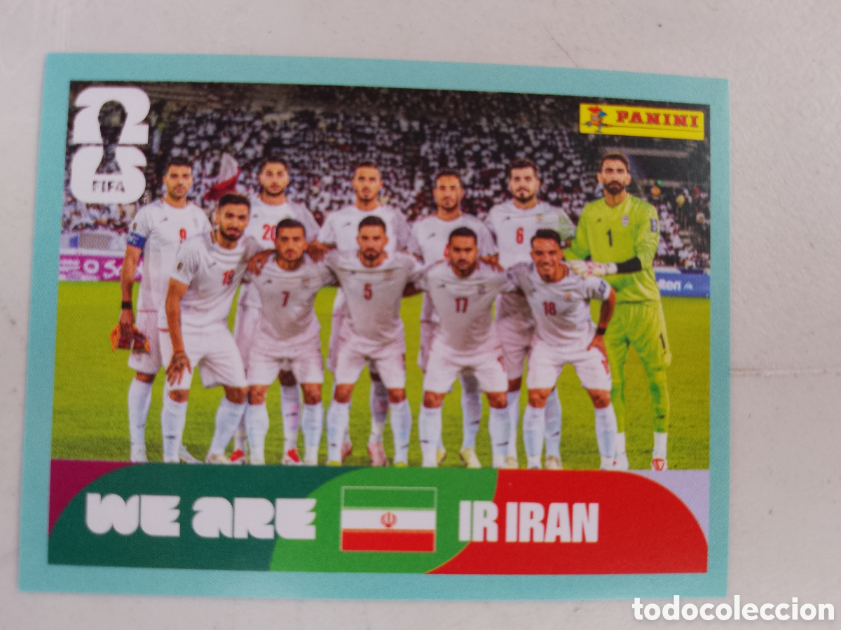 Cromos de Futebol: IRN 13 IRAN FIFA HISTORY MUNDIAL FIFA WORLD CUP 2026 STICKER PANINI
