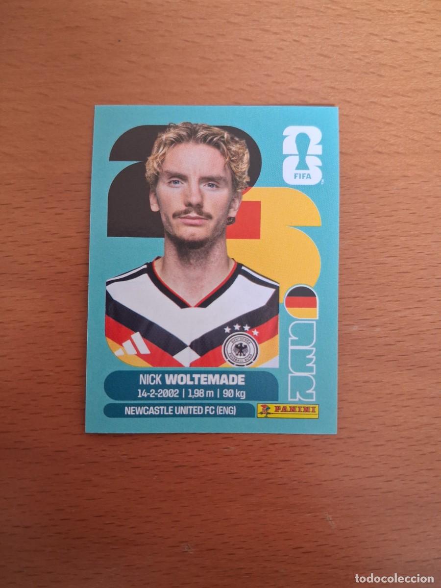 Cromos de F&uacute;tbol: Fifa World Cup 26 Mundial 2026 GER 20 Alemania Nick Woltemade