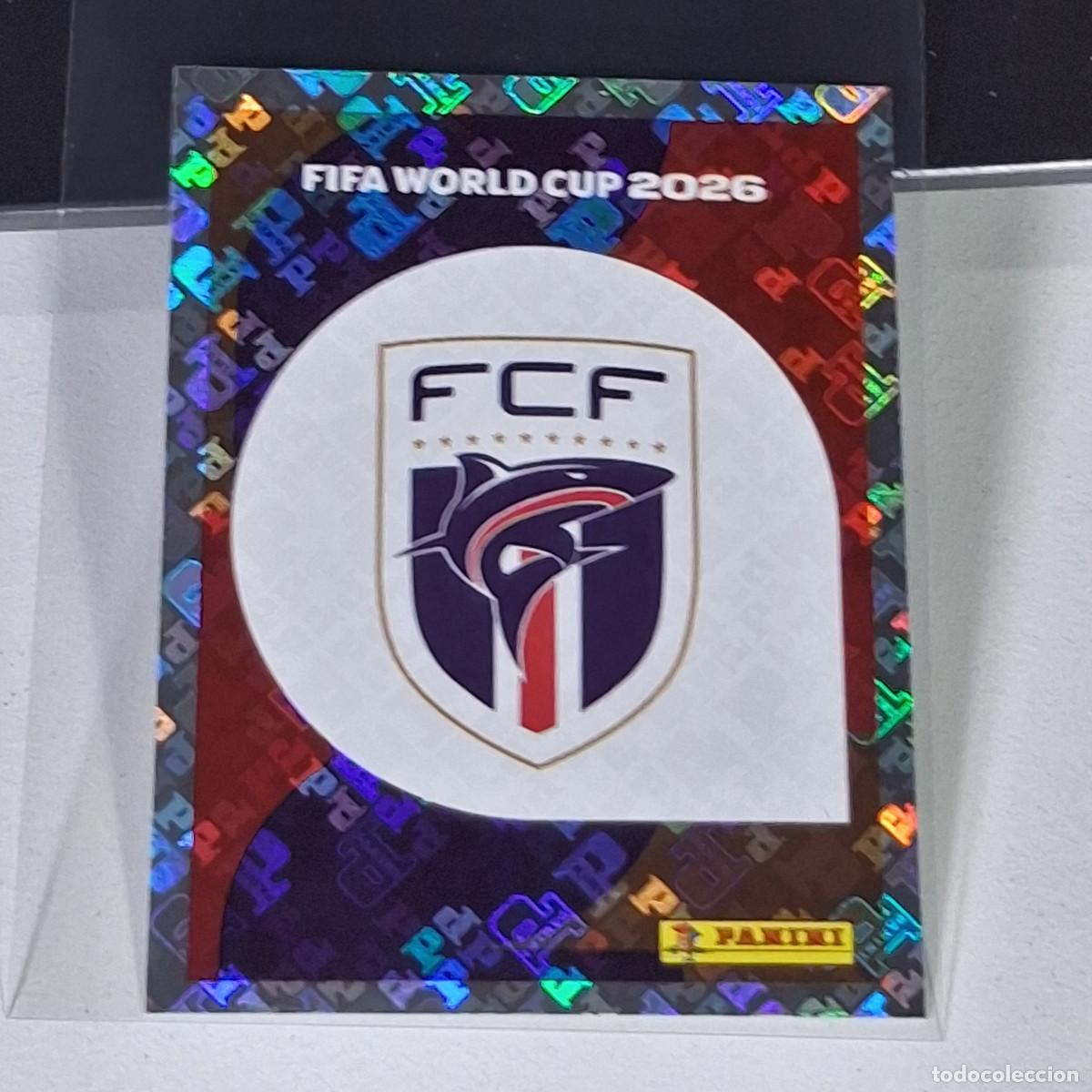 Cromos de F&uacute;tbol: A36 CPV1 EMBLEM ESCUDO 1 CABO VERDE CPV MUNDIAL FIFA WORLD CUP 2026 STICKER PANINI