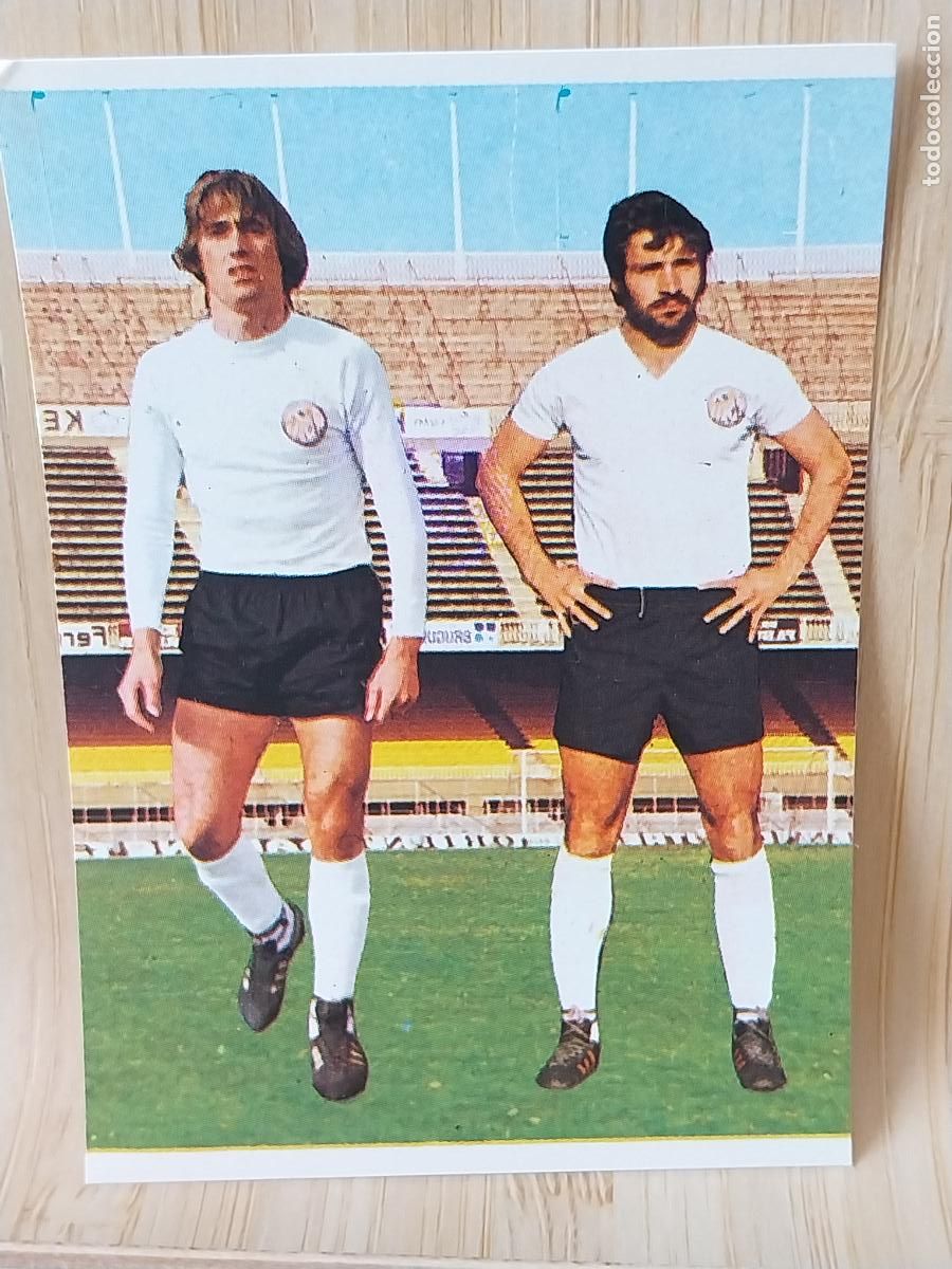 Cromos de F&uacute;tbol: JUANJO - REZZA SALAMANCA RUIROMER A&Ntilde;O 1975 75 76 CROMO 123 + SIN PEGAR NUNCA ROMERO