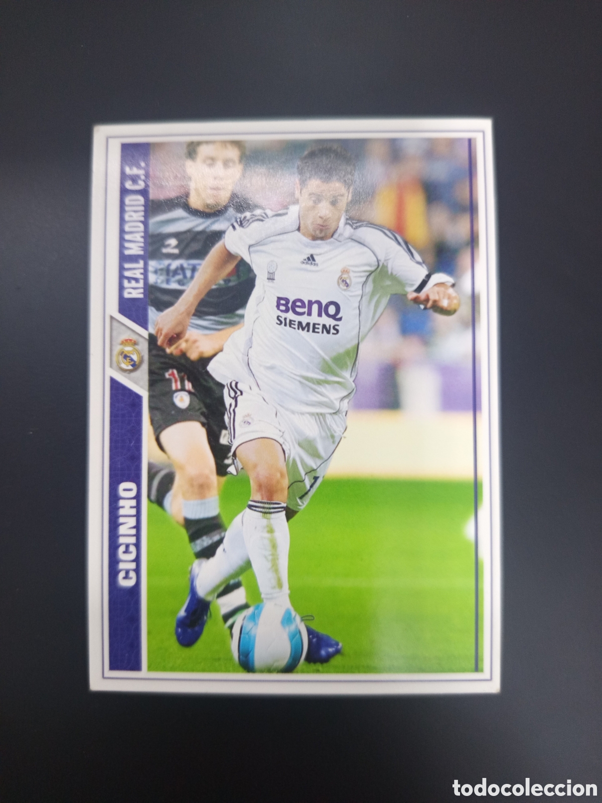 Figurine di Calcio: ❇️ CROMO ⚽ CICINHO REAL MADRID 10 07 08 2007 2008 MUNDICROMO ❇️