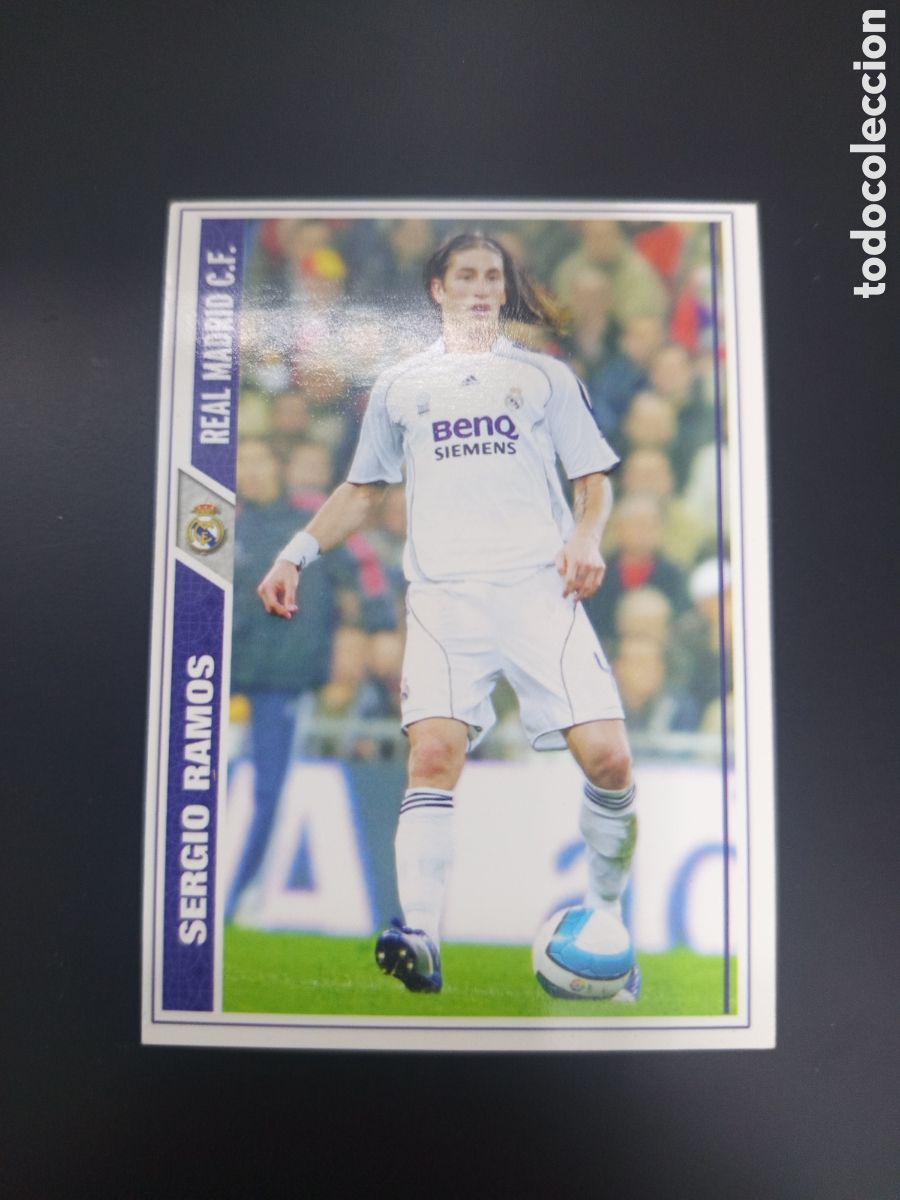 Cromos de Futebol: ❇️ CROMO ⚽ SERGIO RAMOS REAL MADRID 14 07 08 2007 2008 MUNDICROMO ❇️