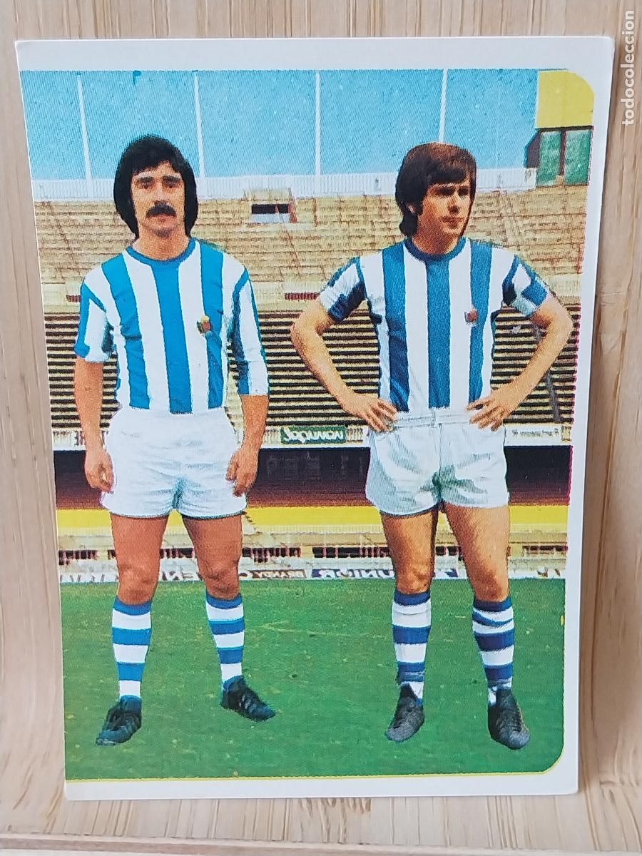 Cromos de F&uacute;tbol: CORCUERA - AMAS REAL SOCIEDAD RUIROMER A&Ntilde;O 1975 75 76 CROMO 116 **+ SIN PEGAR NUNCA ROMERO