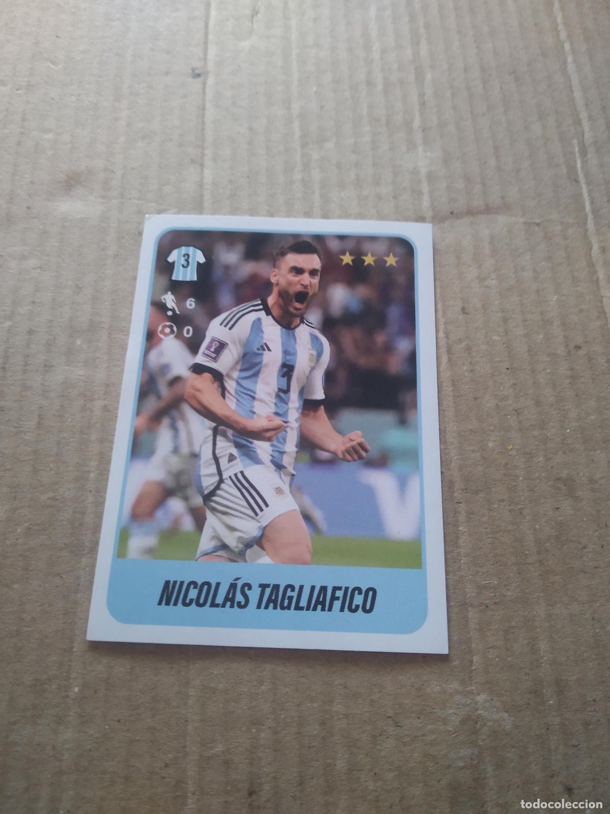 Cromos de Futebol: 492 NICOLAS TAGLIAFICO CROMO FUTBOL ARGENTINO PANINI LIGA ARGENTINA 2023