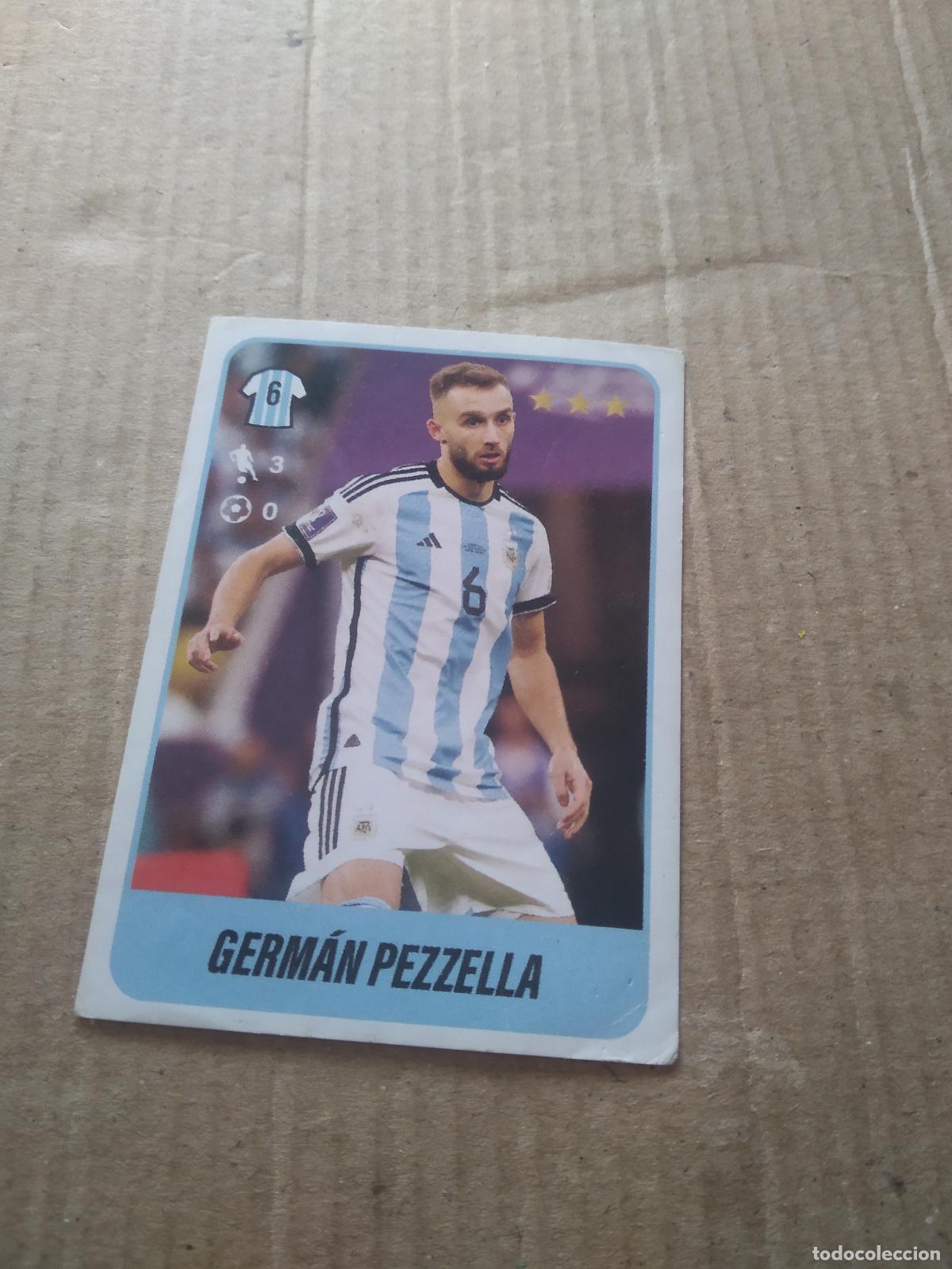 Cromos de Futebol: 494 GERMAN PEZZELLA CROMO FUTBOL ARGENTINO PANINI LIGA ARGENTINA 2023