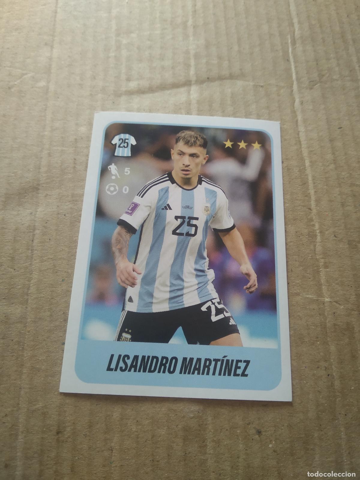 Cromos de Futebol: 498 LISANDRO MARTINEZ CROMO FUTBOL ARGENTINO PANINI LIGA ARGENTINA 2023