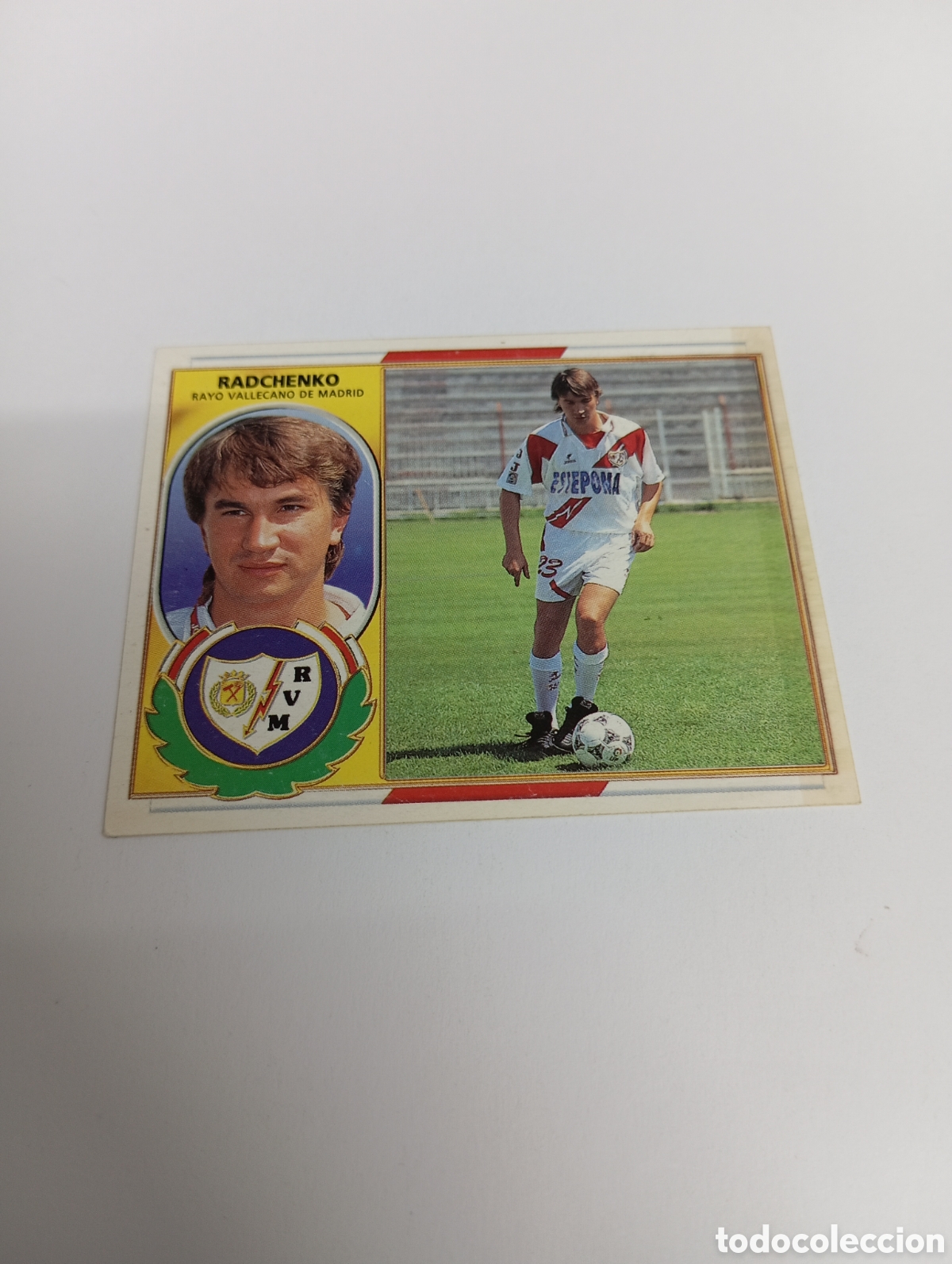 Cromos de F&uacute;tbol: RADCHENKO COLOCA Rayo Vallecano Liga Este 1996 1997 PANINI 96 97