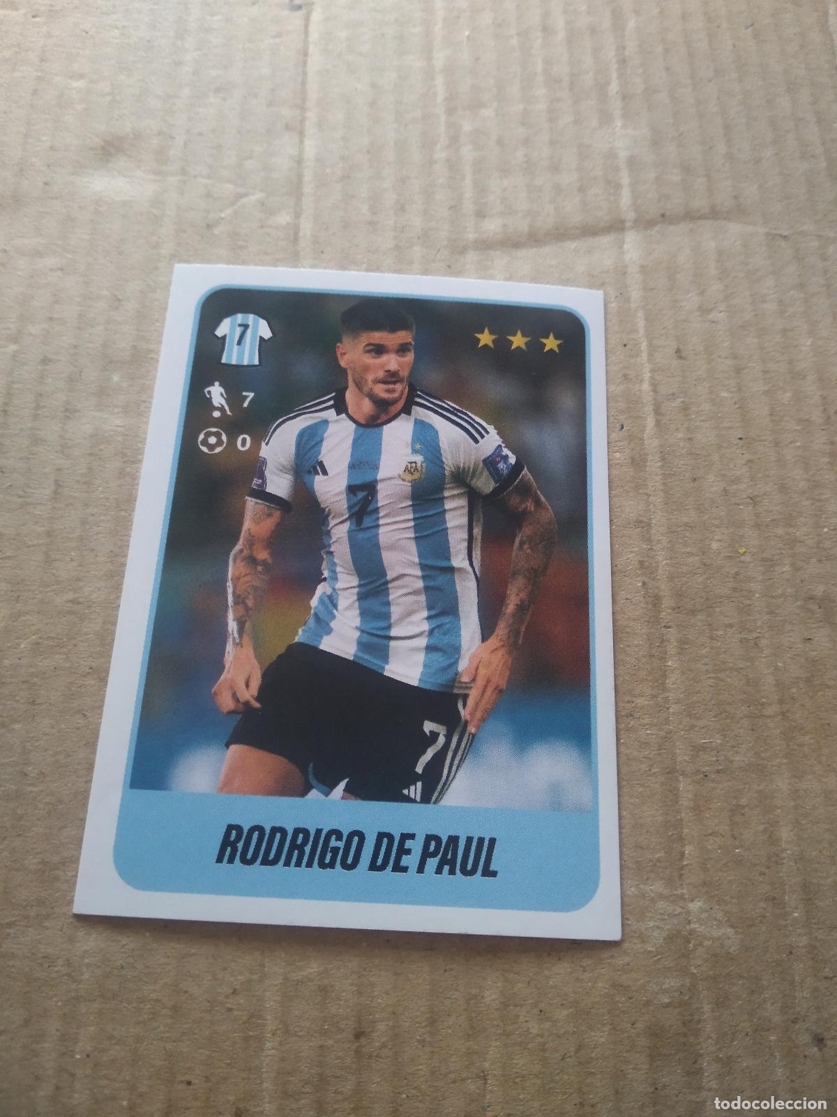 Cromos de F&uacute;tbol: 501 RODRIGO DE PAUL CROMO FUTBOL ARGENTINO PANINI LIGA ARGENTINA 2023
