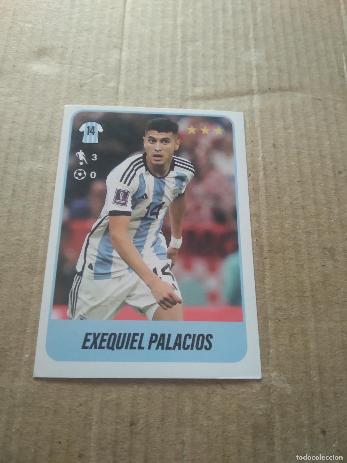 Cromos de F&uacute;tbol: 502 EXEQUIEL PALACIOS CROMO FUTBOL ARGENTINO PANINI LIGA ARGENTINA 2023