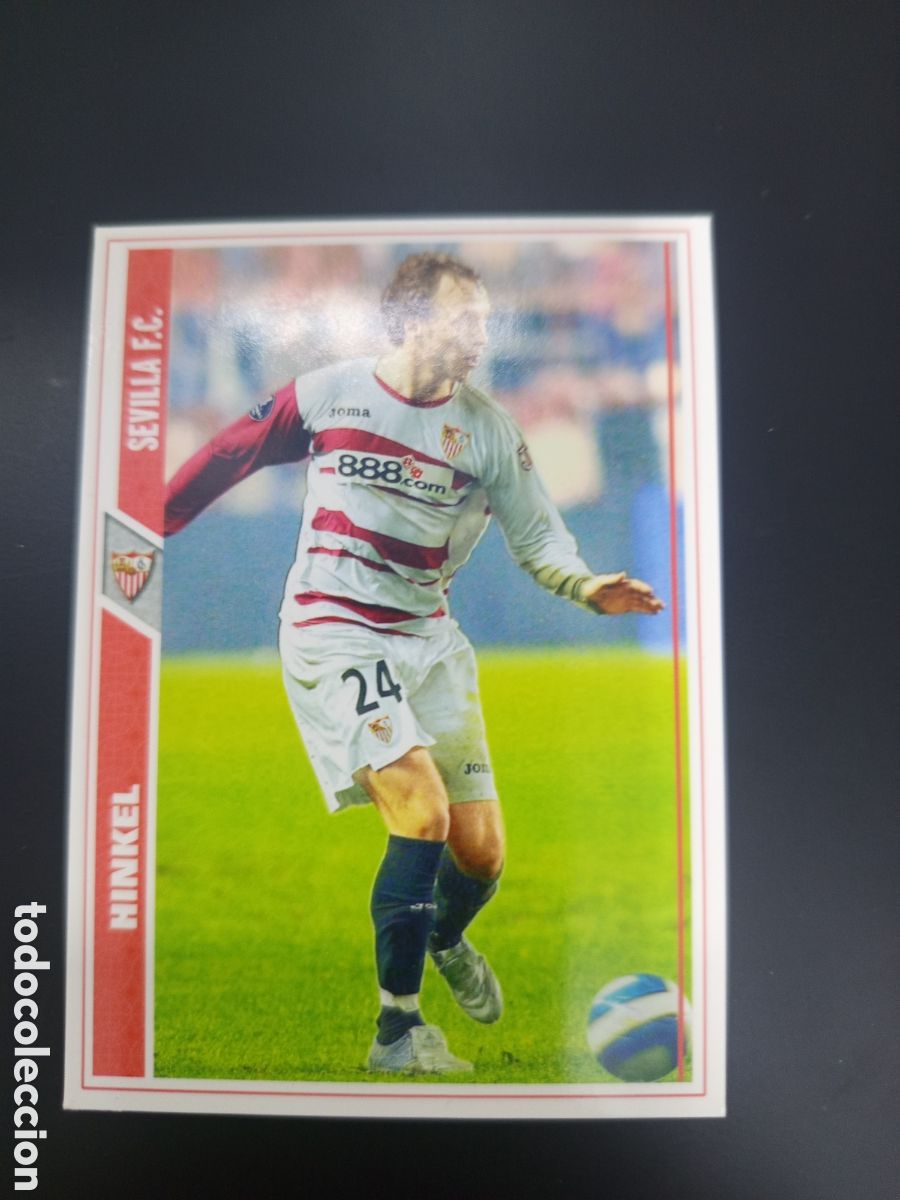 Cromos de F&uacute;tbol: ❇️ CROMO ⚽ HINKEL SEVILLA 07 08 2007 2008 MUNDICROMO ❇️
