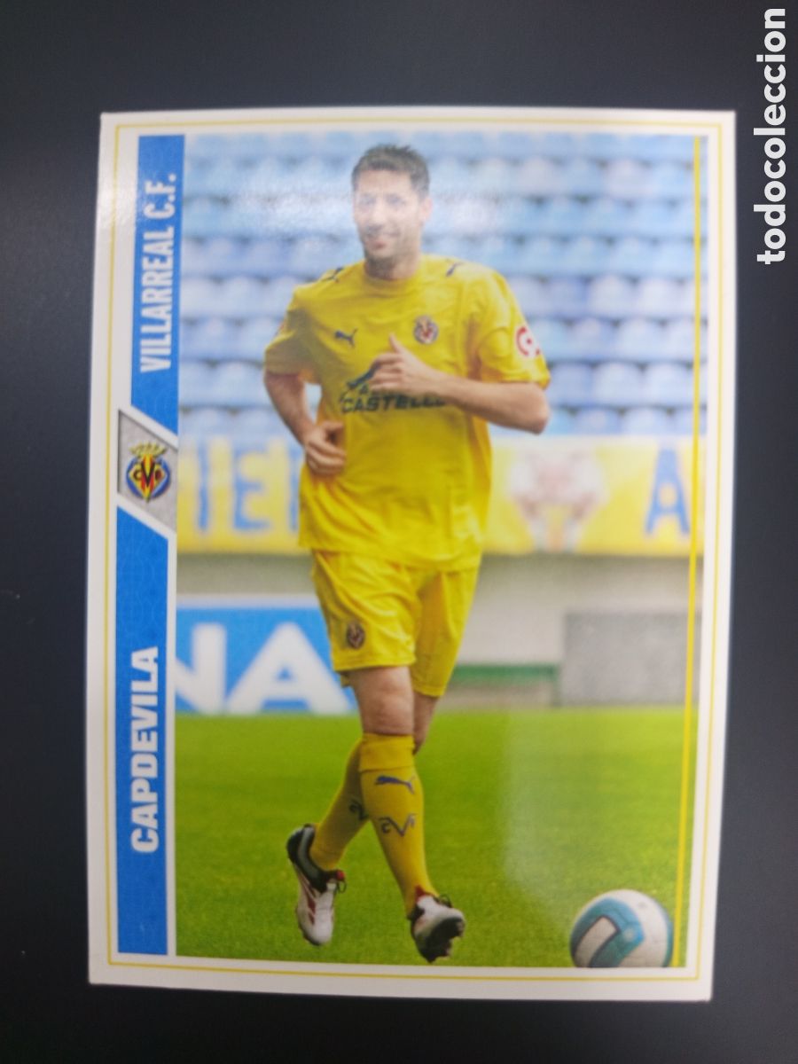 Cartes &agrave; collectionner de Football: ❇️ CROMO ⚽ CAPDEVILA VILLARREAL 119 07 08 2007 2008 MUNDICROMO ❇️