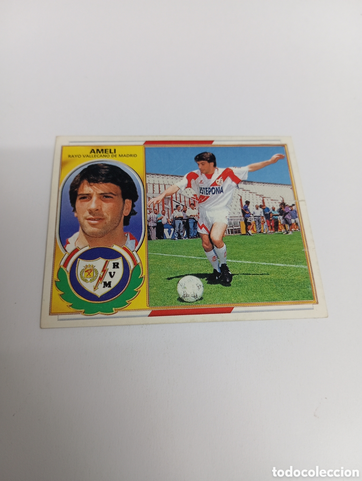 Cromos de F&uacute;tbol: AMELI COLOCA Rayo Vallecano Liga Este 1996 1997 PANINI 96 97