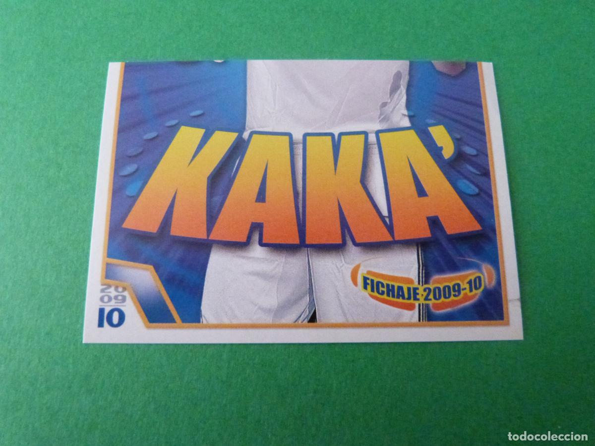 Cromos de F&uacute;tbol: CROMO FUTBOL KAKA REAL MADRID C.F. SIN PEGAR N&ordm; 17 ALBUM REAL MADRID C.F. 2009-2010/09-10