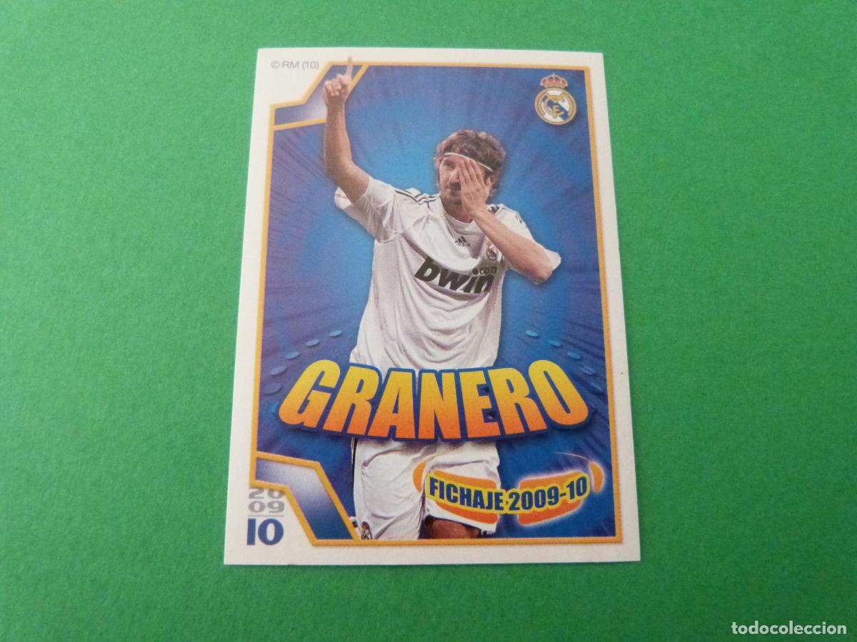 Cromos de F&uacute;tbol: CROMO FUTBOL GRANERO REAL MADRID C.F. SIN PEGAR N&ordm; 24 ALBUM REAL MADRID C.F. 2009-2010/09-10