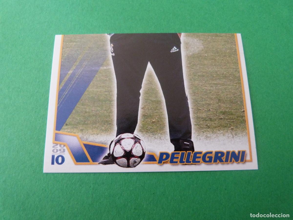 Cromos de F&uacute;tbol: CROMO FUTBOL PELLEGRINI REAL MADRID C.F. SIN PEGAR N&ordm; 27 ALBUM REAL MADRID C.F. 2009-2010/09-10