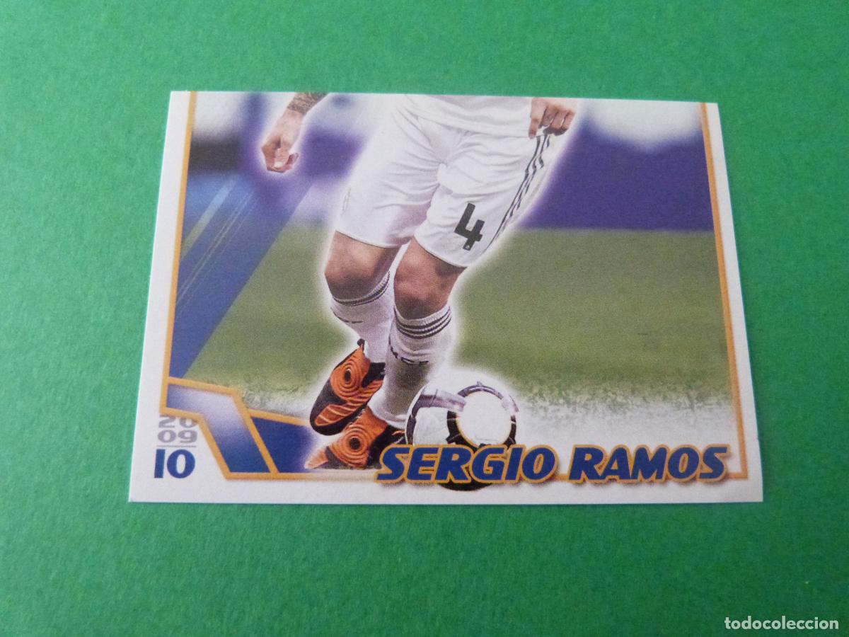 Fu&szlig;ball-Sticker: CROMO FUTBOL SERGIO RAMOS REAL MADRID C.F. SIN PEGAR N&ordm; 51 ALBUM REAL MADRID C.F. 2009-2010/09-10