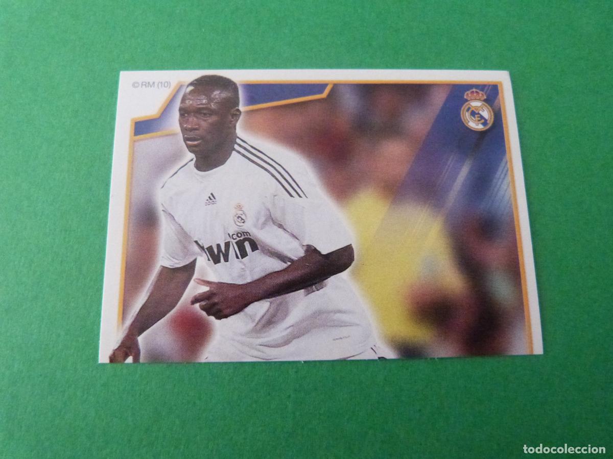 Football Stickers: CROMO FUTBOL DIARRA REAL MADRID C.F. SIN PEGAR N&ordm; 62 ALBUM REAL MADRID C.F. 2009-2010/09-10