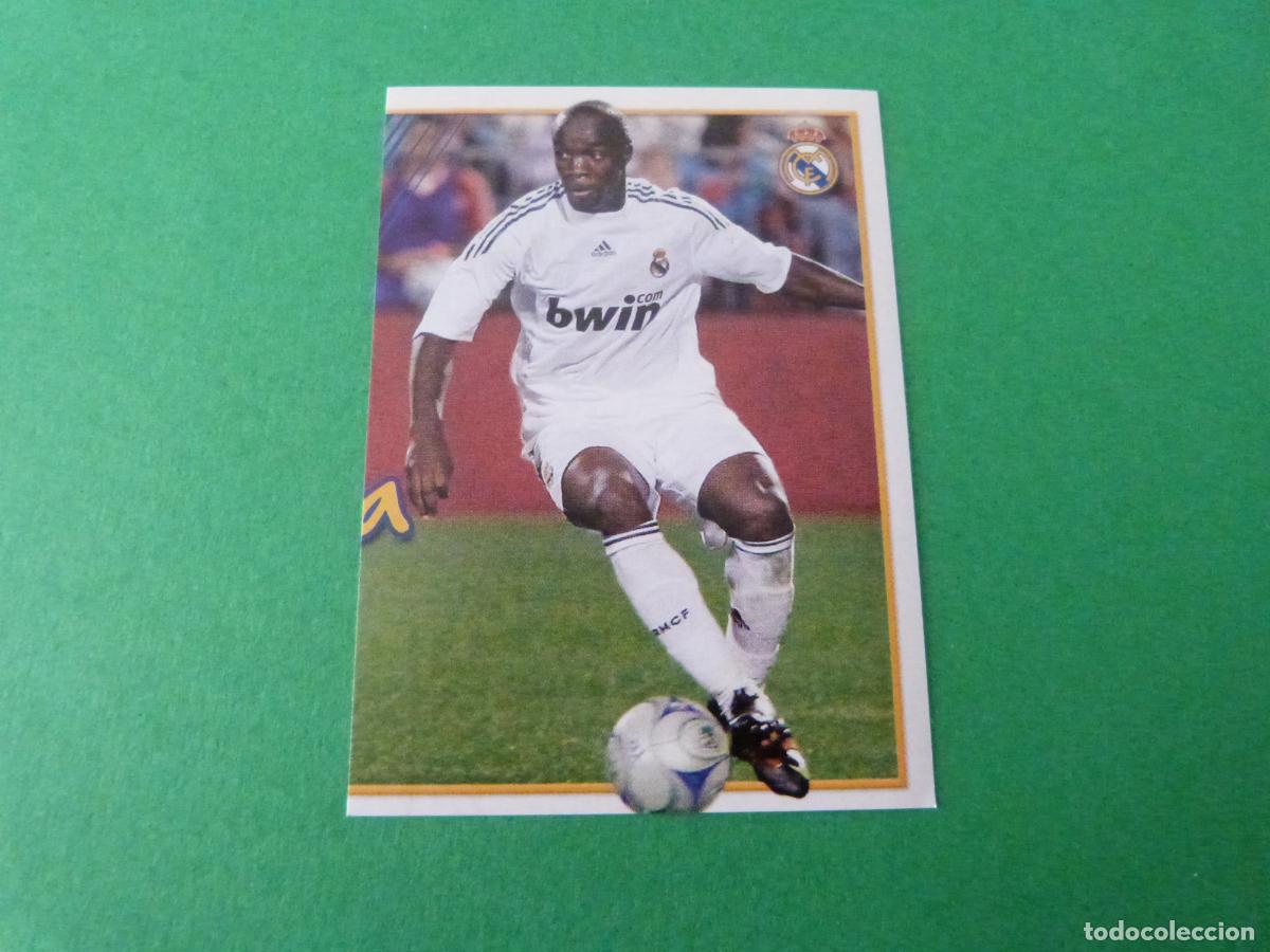Cromos de F&uacute;tbol: CROMO FUTBOL LASS REAL MADRID C.F. SIN PEGAR N&ordm; 91 ALBUM REAL MADRID C.F. 2009-2010/09-10