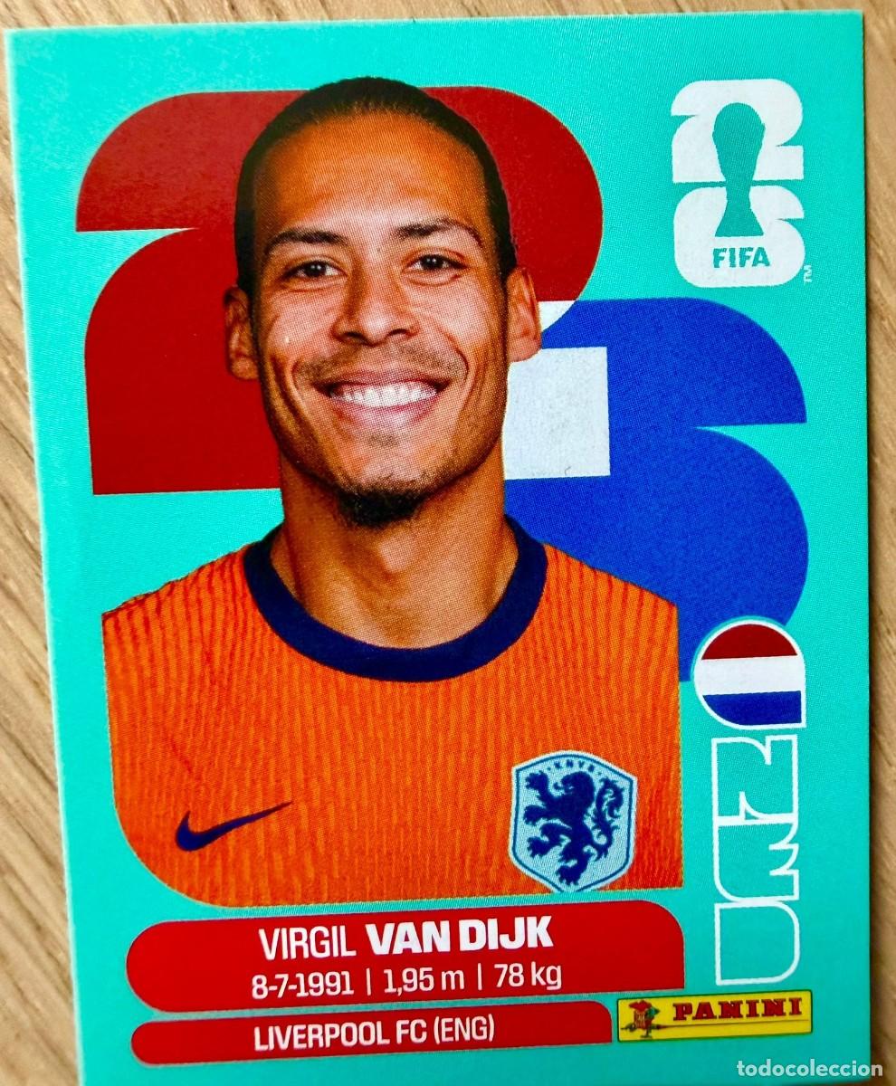 Cromos de F&uacute;tbol: NED3 NED 3 VAN DIJK HOLANDA PAISES BAJOS MUNDIAL FIFA WORLD CUP 2026 26 STICKER PANINI SIN PEGAR