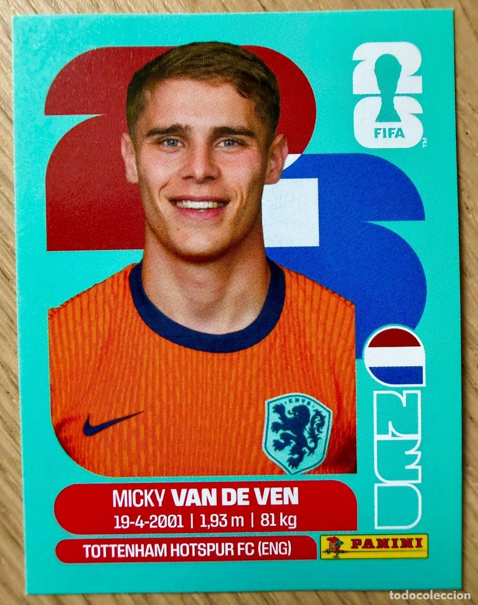 Cromos de F&uacute;tbol: NED4 NED 4 VAN DE VEN HOLANDA PAISES BAJOS MUNDIAL FIFA WORLD CUP 2026 26 STICKER PANINI SIN PEGAR