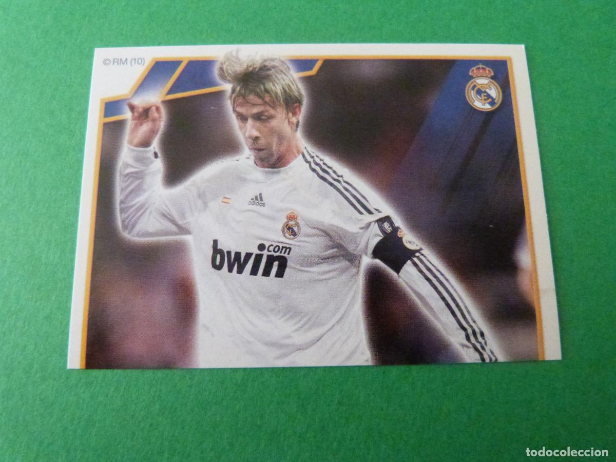 Cromos de F&uacute;tbol: CROMO FUTBOL GUTI REAL MADRID C.F. SIN PEGAR N&ordm; 110 ALBUM REAL MADRID C.F. 2009-2010/09-10
