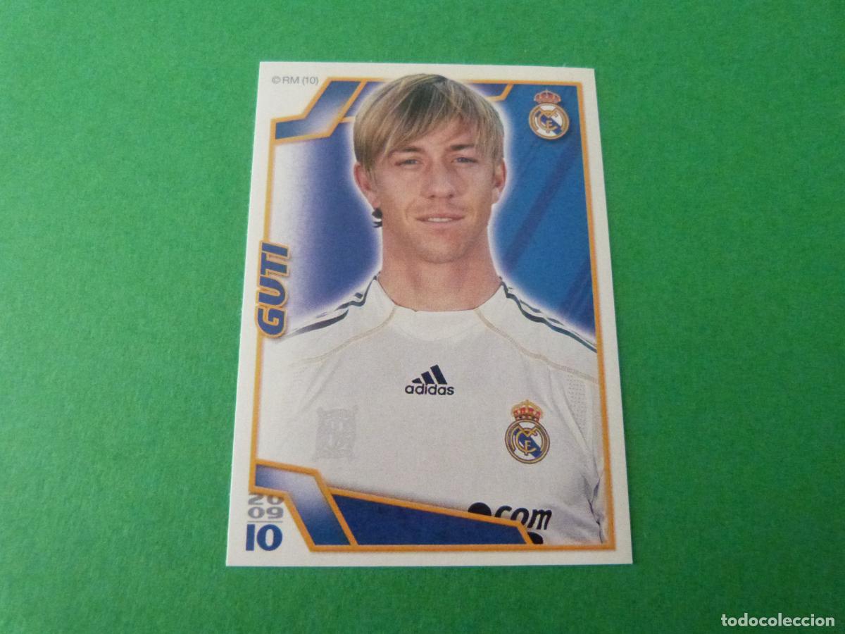 Cromos de F&uacute;tbol: CROMO FUTBOL GUTI REAL MADRID C.F. SIN PEGAR N&ordm; 112 ALBUM REAL MADRID C.F. 2009-2010/09-10