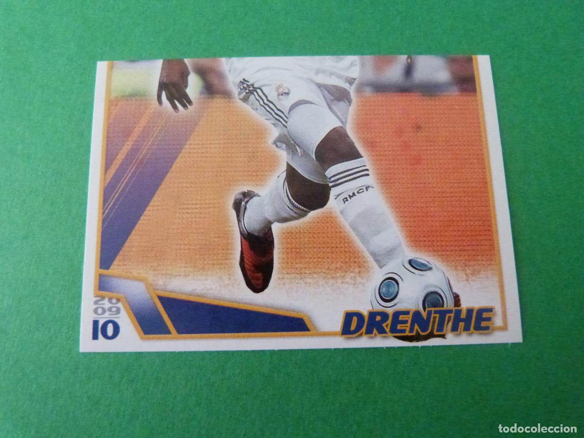 Cromos de F&uacute;tbol: CROMO FUTBOL DRENTHE REAL MADRID C.F. SIN PEGAR N&ordm; 117 ALBUM REAL MADRID C.F. 2009-2010/09-10