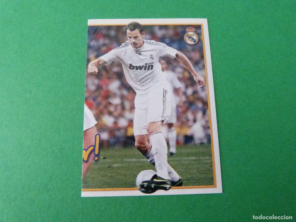Cromos de F&uacute;tbol: CROMO FUTBOL METZELDER REAL MADRID C.F. SIN PEGAR N&ordm; 145 ALBUM REAL MADRID C.F. 2009-2010/09-10
