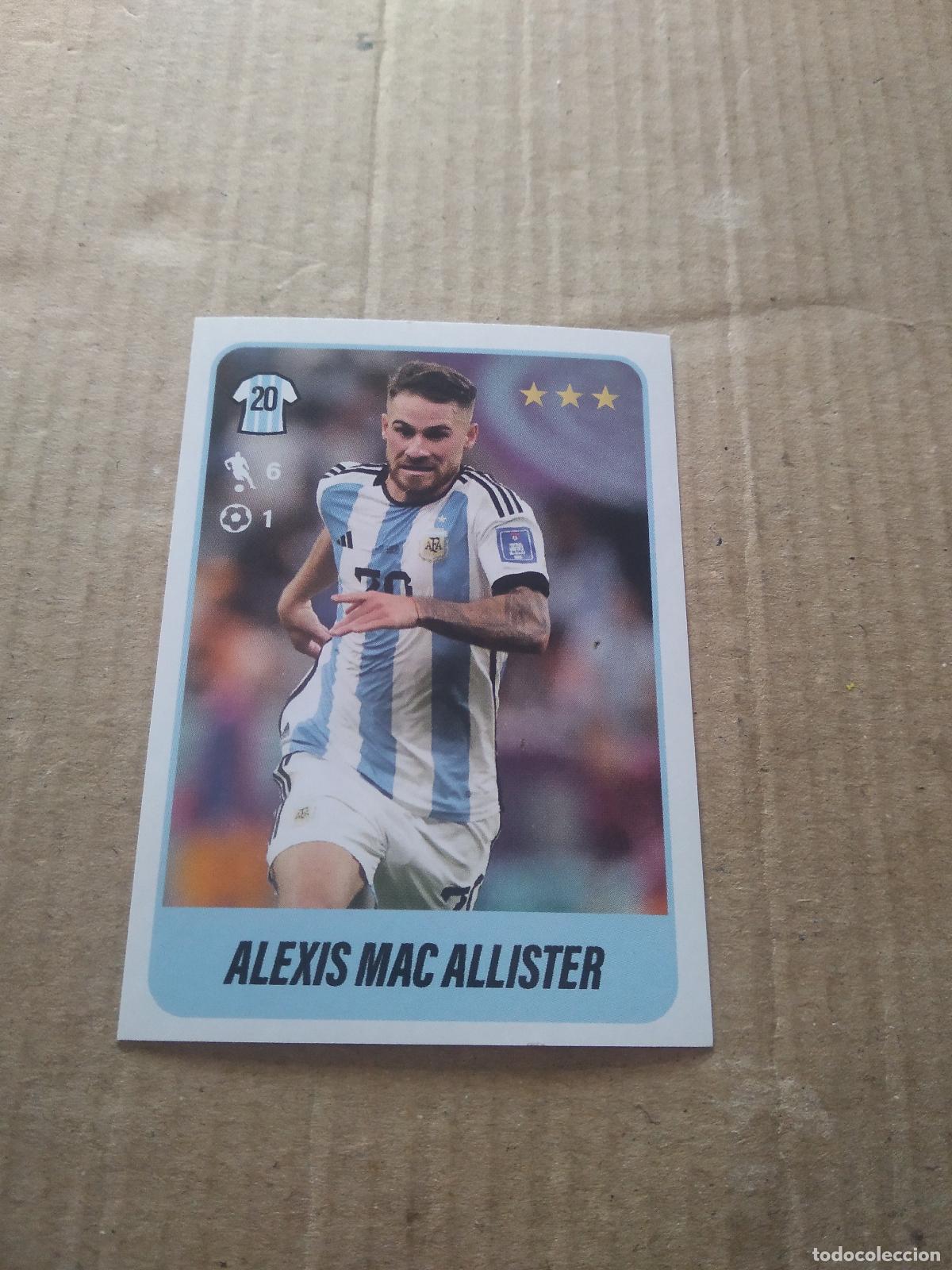 Cromos de F&uacute;tbol: 504 ALEXIS MAC ALLISTER CROMO FUTBOL ARGENTINO PANINI LIGA ARGENTINA 2023