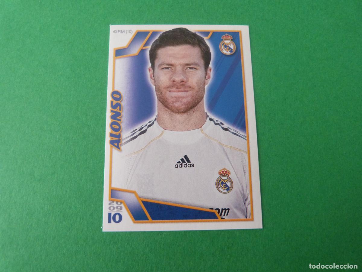 Cromos de F&uacute;tbol: CROMO FUTBOL XABI ALONSO REAL MADRID C.F. SIN PEGAR N&ordm; 148 ALBUM REAL MADRID C.F. 2009-2010/09-10