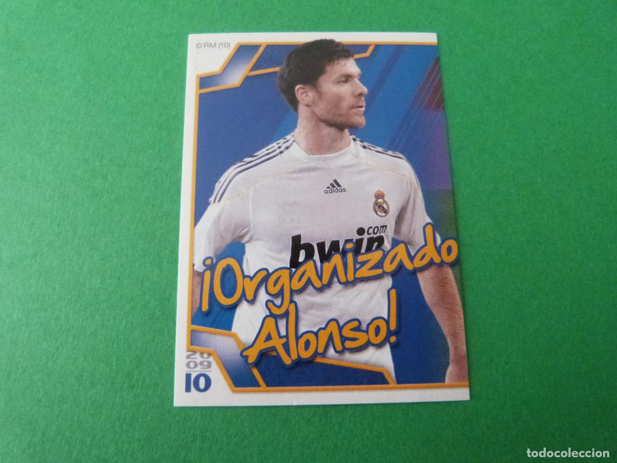 Cromos de F&uacute;tbol: CROMO FUTBOL XABI ALONSO REAL MADRID C.F. SIN PEGAR N&ordm; 150 ALBUM REAL MADRID C.F. 2009-2010/09-10