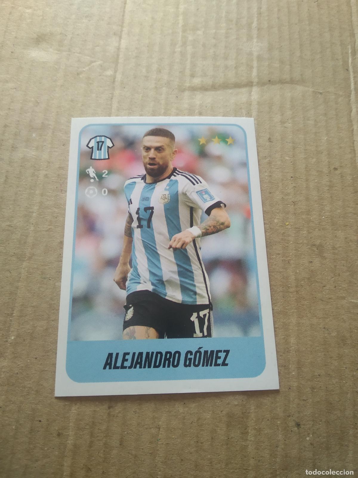 Cromos de F&uacute;tbol: 507 ALEJANDRO GOMEZ CROMO FUTBOL ARGENTINO PANINI LIGA ARGENTINA 2023