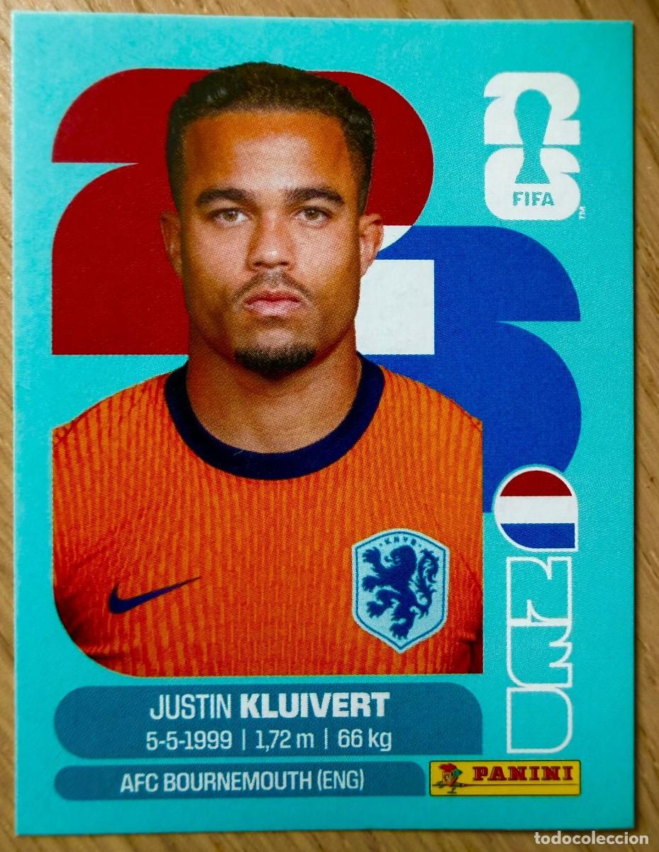 Cromos de F&uacute;tbol: NED16 NED 16 KLUIVERT HOLANDA PAISES BAJO MUNDIAL FIFA WORLD CUP 2026 26 STICKER PANINI SIN PEGAR