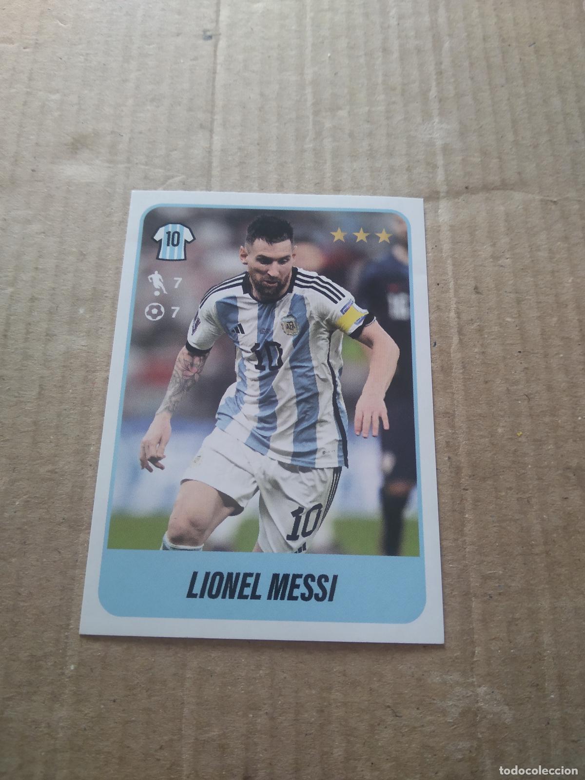 Cromos de F&uacute;tbol: 508 LIONEL MESSI CROMO FUTBOL ARGENTINO PANINI LIGA ARGENTINA 2023