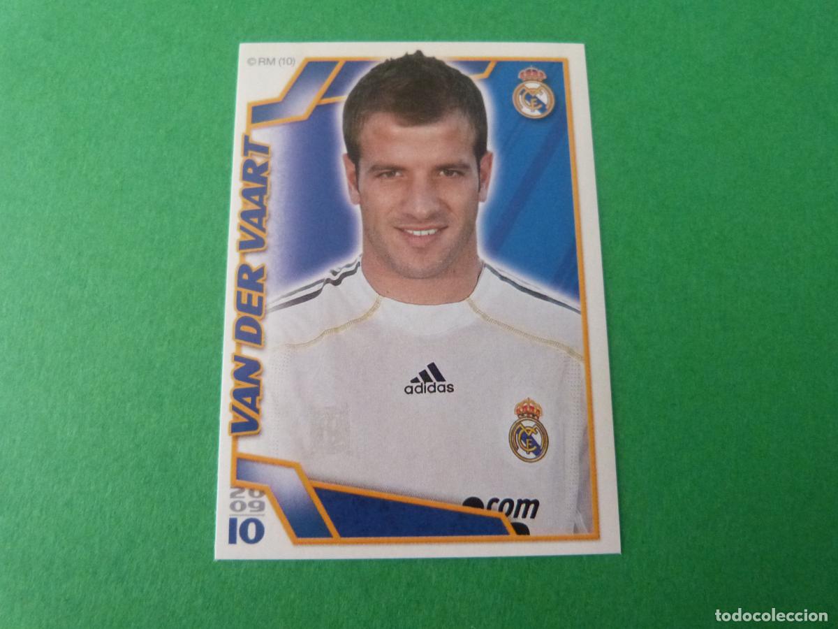 Cromos de F&uacute;tbol: CROMO FUTBOL VAN DER VAART REAL MADRID C.F. SIN PEGAR N&ordm; 154 ALBUM REAL MADRID C.F. 2009-2010/09-10