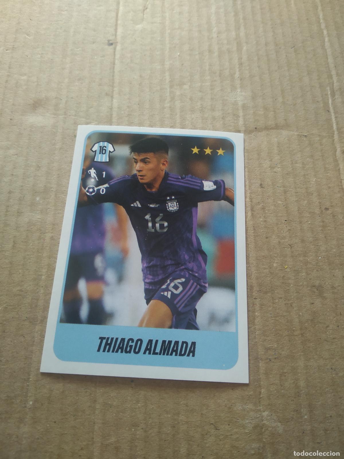 Cromos de F&uacute;tbol: 511 THIAGO ALMADA CROMO FUTBOL ARGENTINO PANINI LIGA ARGENTINA 2023