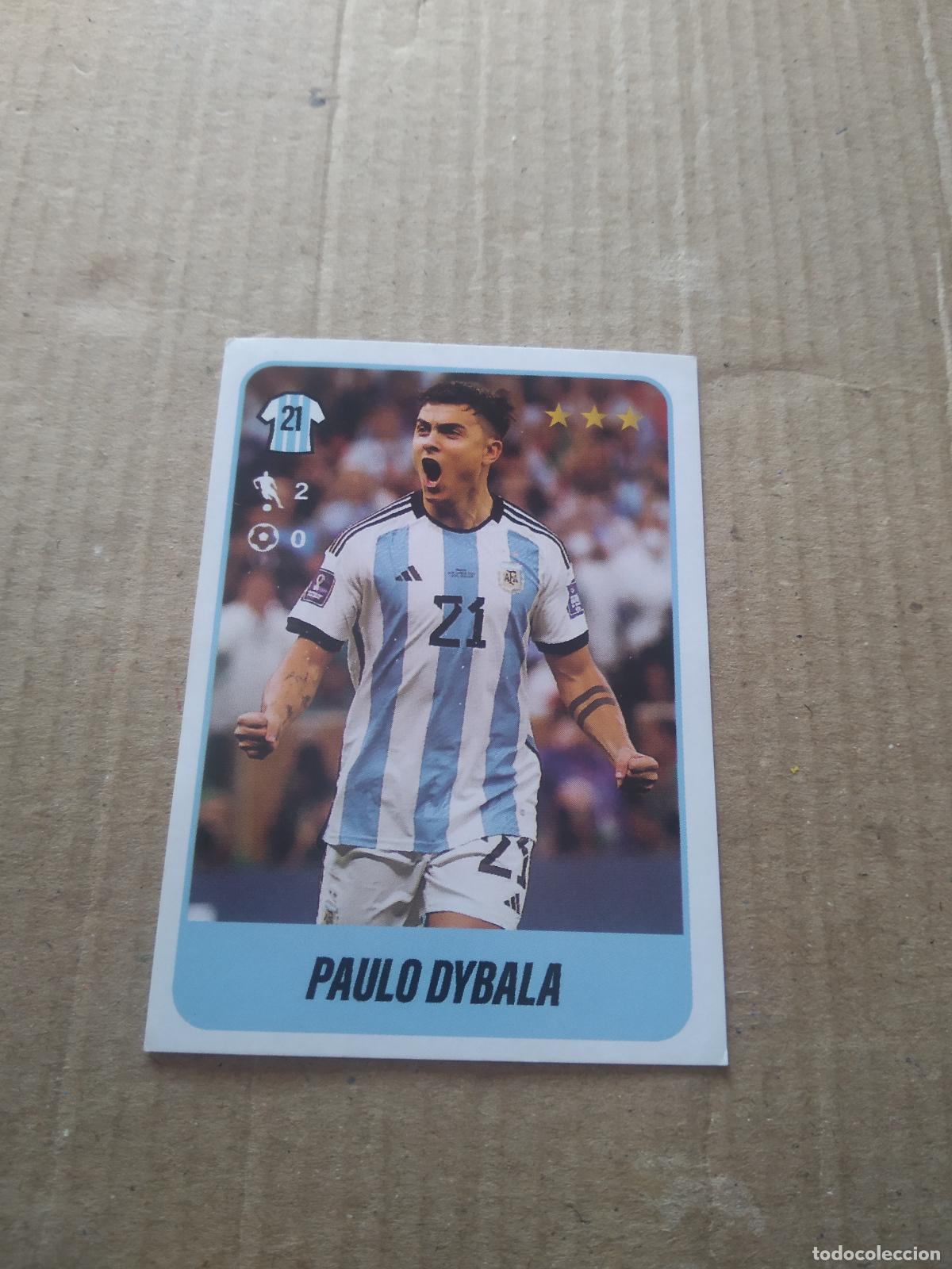 Cromos de F&uacute;tbol: 512 PAULO DYBALA CROMO FUTBOL ARGENTINO PANINI LIGA ARGENTINA 2023