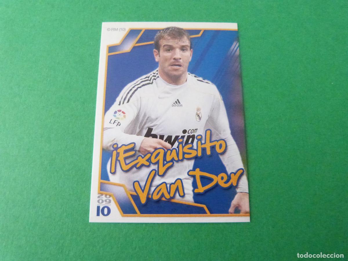 Cromos de F&uacute;tbol: CROMO FUTBOL VAN DER VAART REAL MADRID C.F. SIN PEGAR N&ordm; 156 ALBUM REAL MADRID C.F. 2009-2010/09-10