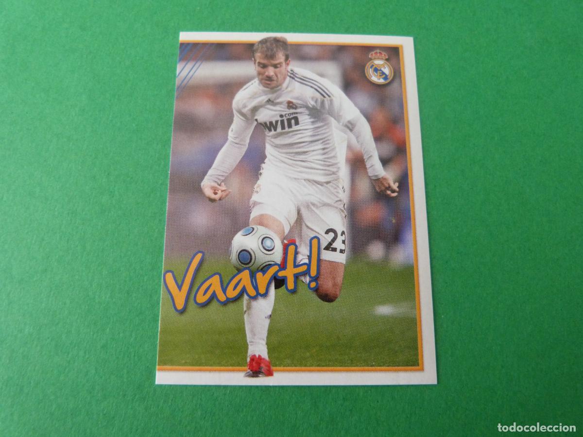 Cromos de F&uacute;tbol: CROMO FUTBOL VAN DER VAART REAL MADRID C.F. SIN PEGAR N&ordm; 157 ALBUM REAL MADRID C.F. 2009-2010/09-10