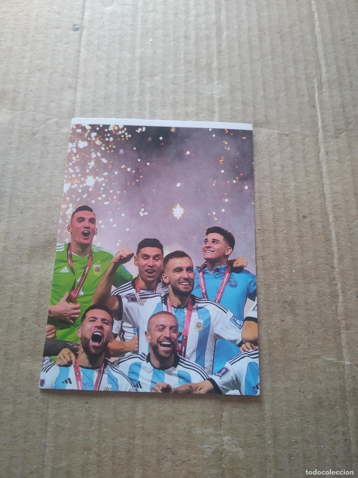 Cromos de F&uacute;tbol: 515 EQUIPO PLANTILLA OTAMENDI JULIAN ALVAREZ PAPU CROMO FUTBOL ARGENTINO PANINI LIGA ARGENTINA 2023