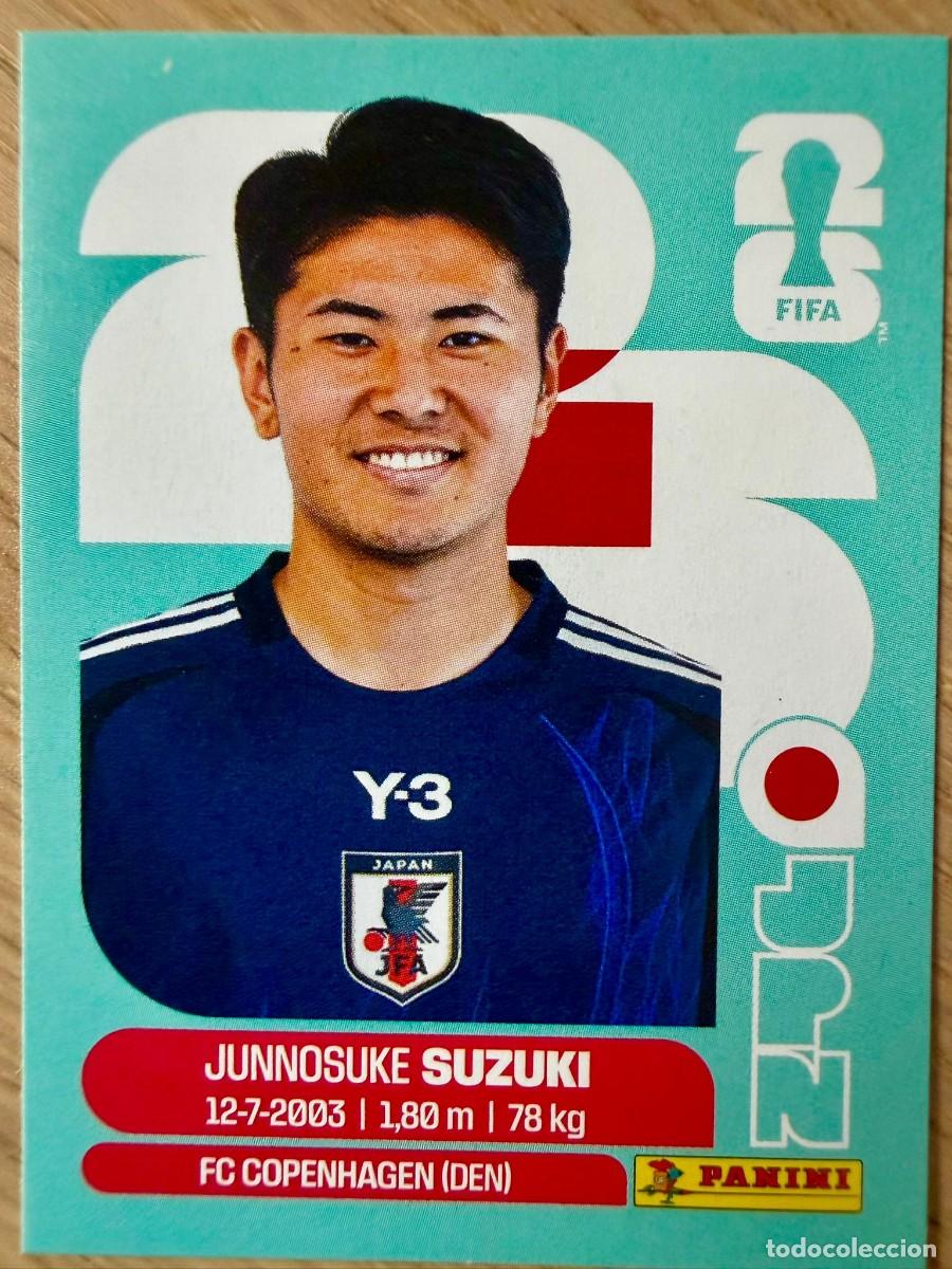 Cromos de F&uacute;tbol: JPN5 JPN 5 SUZUKI JAPON MUNDIAL FIFA WORLD CUP 2026 26 STICKER CROMO PANINI SIN PEGAR