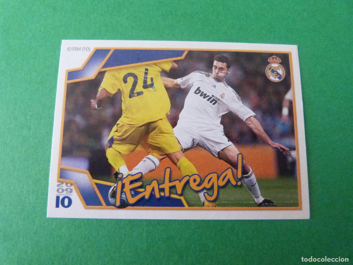Cromos de F&uacute;tbol: CROMO FUTBOL ARBELOA REAL MADRID C.F. SIN PEGAR N&ordm; 164 ALBUM REAL MADRID C.F. 2009-2010/09-10
