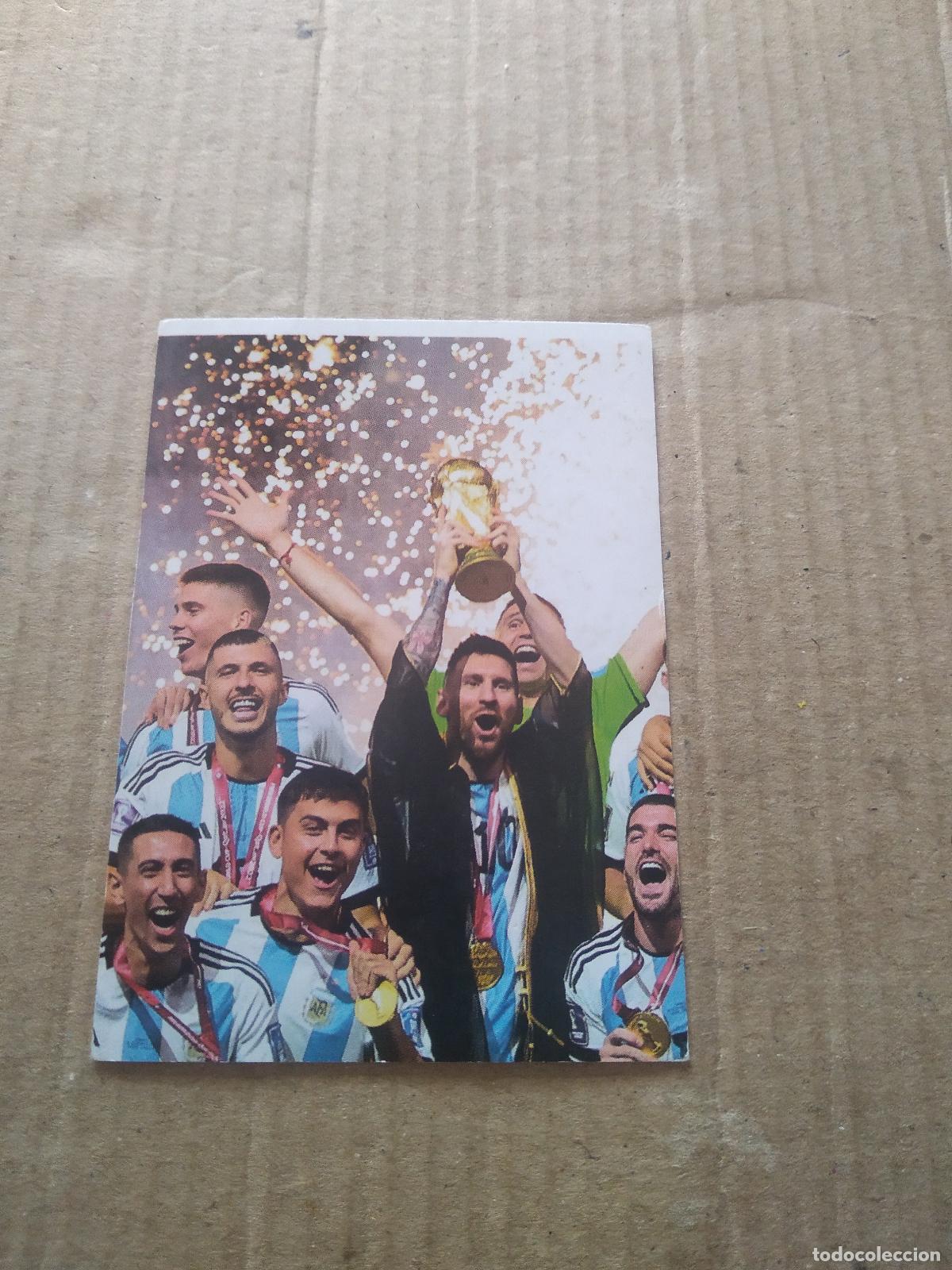 Cromos de F&uacute;tbol: 516 MESSI DI MARIA DYBALA DE PAUL FOYTH COPA MUNDO CROMO FUTBOL ARGENTINO PANINI LIGA ARGENTINA 2023