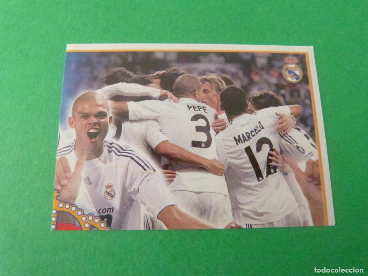 Cromos de F&uacute;tbol: CROMO FUTBOL PEPE REAL MADRID C.F. SIN PEGAR N&ordm; 176 ALBUM REAL MADRID C.F. 2009-2010/09-10