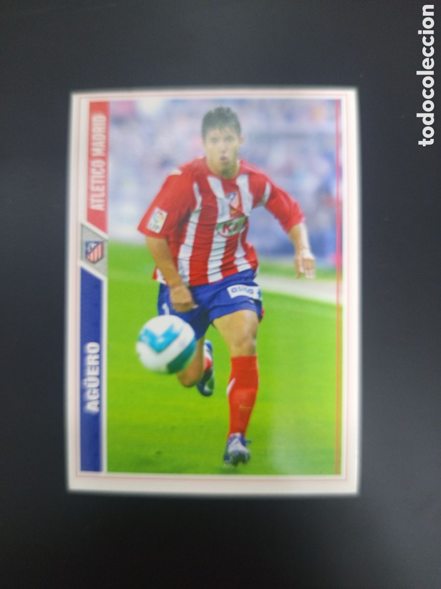 Cromos de F&uacute;tbol: ❇️ CROMO ⚽ AG&Uuml;ERO ATL&Eacute;TICO DE MADRID 186 07 08 2007 2008 MUNDICROMO ❇️