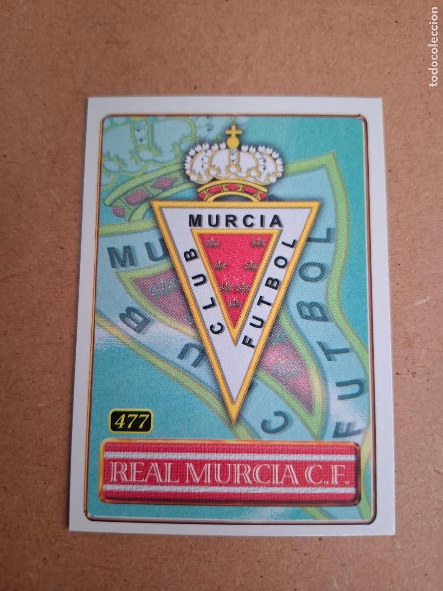 Cromos de F&uacute;tbol: MUNDICROMO 2000 2001 00 01 - 477 REAL MURCIA - ESCUDO / LA CONDOMINA