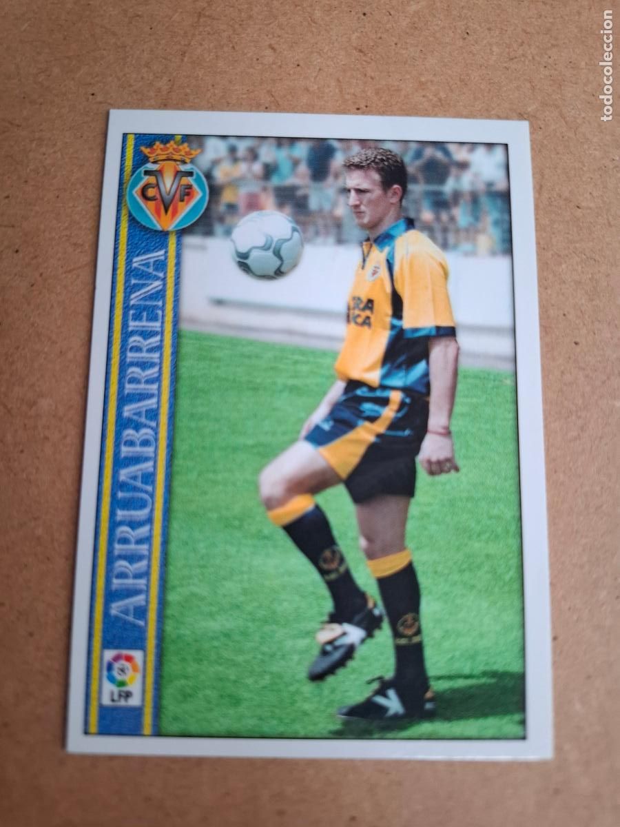 Cartes &agrave; collectionner de Football: MUNDICROMO 2000 2001 00 01 - 498 ARRUABARRENA - VILLARREAL CF.