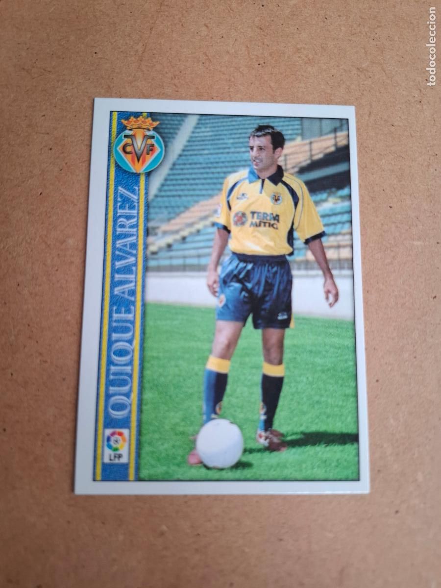 Cromos de F&uacute;tbol: MUNDICROMO 2000 2001 00 01 - 499 QUIQUE &Aacute;LVAREZ - VILLARREAL CF.