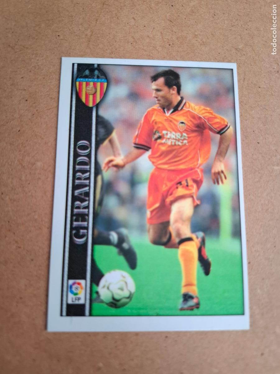 Cartes &agrave; collectionner de Football: MUNDICROMO 2000 2001 00 01 - 504 GERARDO - VALENCIA CF